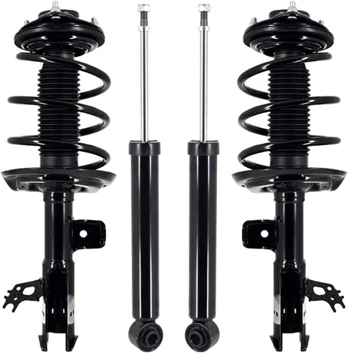 Vista 94 de Detroit Axle - Puntales y Amortiguadores para Chevy Traverse Buick Enclave GMC Acadia Saturn Outlook 2007-2012, 2 puntales delanteros con resorte