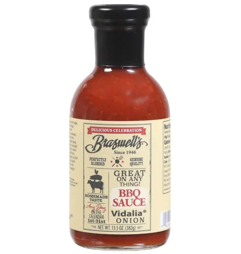 Vista 9 de Braswell's Salsa de barbacoa de manzana y canela, lote pequeño, especialidad reconocida, fabricada en Estados Unidos, desde 1946 (13.5 onzas)