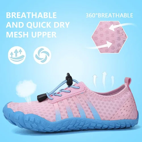 Vista 2 de CIOR Zapatos acuáticos para niños y niñas, tenis deportivos ligeros (niños pequeñosniños grandes)