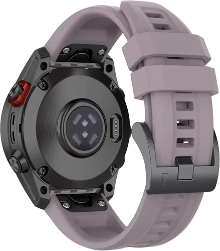 Vista 3 de Bandas compatibles con el reloj solar Garmin Instinct 2S, correa de silicona ajustable con hebilla de metal, correa deportiva para Garmin Instinct