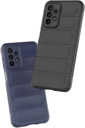 Vista 2 de Aikukiki Funda para Galaxy A32 4G, diseño de rayas 3D de lujo, resistente, sensorial, suave, de silicona completa, a prueba de golpes, para niñas