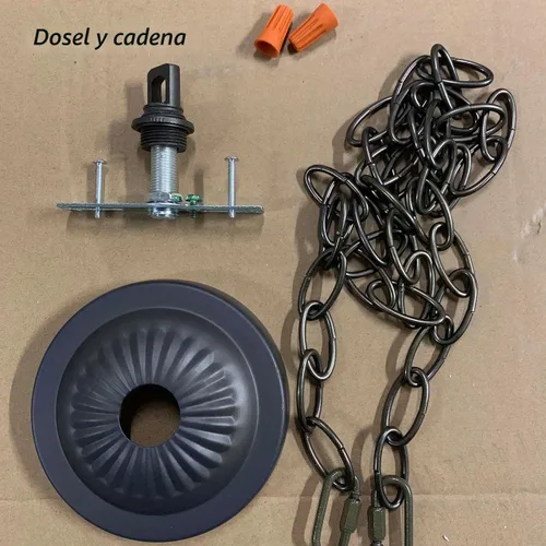 Vista 9 de Bieye L10762 - Lámpara colgante de techo estilo Tiffany con pantalla de 18 pulgadas de ancho, 3 luces, cableado duro