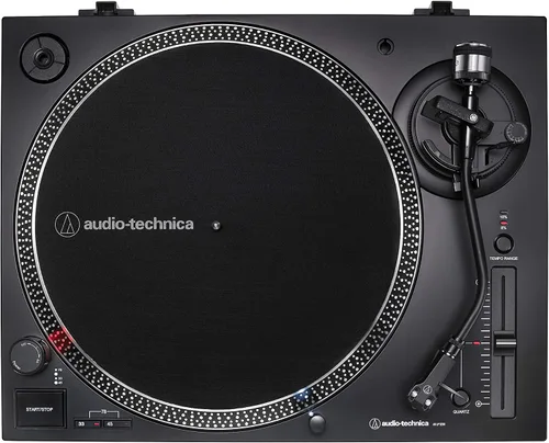 Vista 4 de Audio-Technica AT-LP120XUSB-BK - Tocadiscos de accionamiento directo (analógico y USB) y Audio-Technica AT6013a Limpiador de discos antiestático