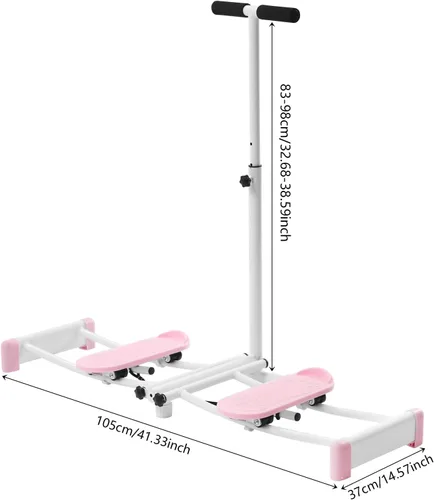 Vista 2 de Entrenador de suelo pélvico y simulador de esquí, máquina de ejercicios Kegel ajustable 2 en 1 para mujeres, recuperación posparto, adelgazamiento