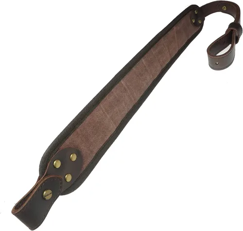 Vista 8 de Arma de lona de cuero con funda de soporte de carcasa para 12ga .22lr .45-70 .308 .30-06 Cal