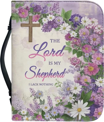 Vista 38 de Cubierta de la Biblia de diseño personalizado Funda de libro con cremallera de cuero PU Funda de transporte de Biblia multifunción Regalo