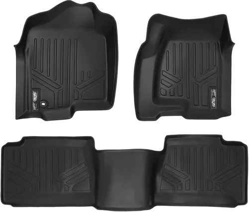 Vista 8 de SMARTLINER Alfombrillas de segunda fila para Chevrolet Silverado 1500 1999-2006