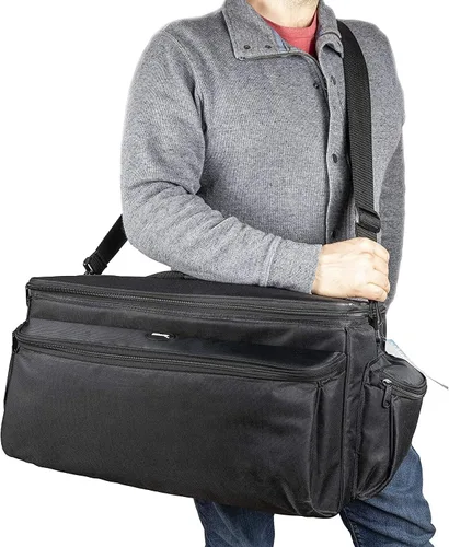 Vista 7 de Ultimaxx Bolsa profesional extragrande, bien acolchada y resistente al agua, compatible con Canon, Sony, Nikon, Pentax, JVC, Olympus, Panasonic