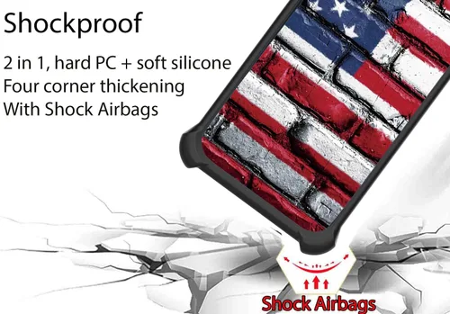 Vista 2 de jioeuinly Nokia C210 - Funda compatible con Nokia C210 con protector de pantalla de vidrio templado, soporte de anillo, efecto luminoso, YGH-GQ