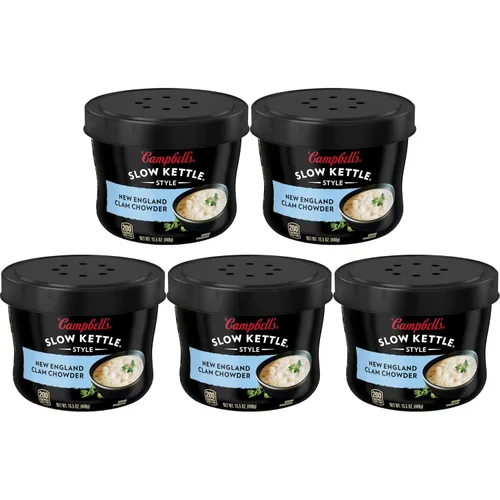 Vista 7 de Sopa estilo Slow Kettle de Campbell's, de 15.5 onzas, en recipientes para microondas