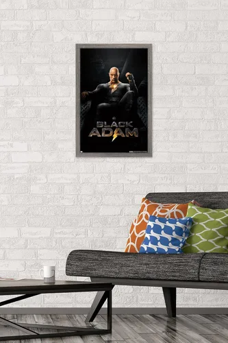 Vista 2 de Trends International DC Comics Movie Black Adam - Póster de pared de una hoja