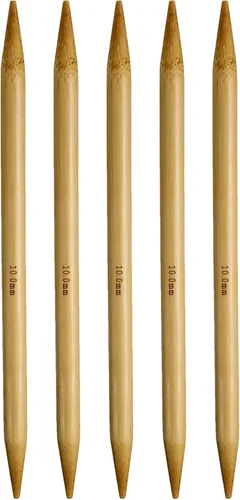 Vista 29 de Harfington - 5 piezas de agujas de tejer de bambú de doble punta, tamaño US 1 (2.25 mm), carbonizadas, 7.9 pulgadas (20 cm) rectas para tejer a