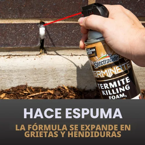 Vista 5 de Spectracide - Espuma para eliminar termitas, 16 onzas en aerosol, N/A