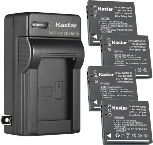 Vista 7 de Kastar Cargador de batería de pared AC para Panasonic CGA-S008 CGA-S008A, DMW-BCE10 DMW-BCE10E DMW-BCE10PP, VW-VBJ10 VW-VBJ10E-K VW-VBJ10PP1K