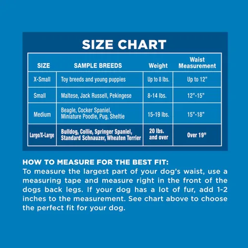 Vista 6 de Four Paws Wee-Wee - Pañales de entrenamiento para perros desechables y ajustables, superabsorbentes, protección a prueba de fugas para perros