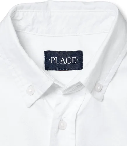 Vista 3 de The Children's Place Boys' Short Sleeve Oxford Shirt