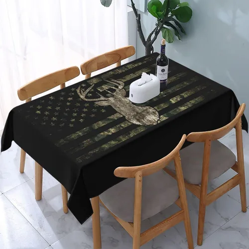 Vista 12 de YETTA YANG Paño de Mesa Redondo de Dulce de Chupachups Gótico en Negro y Blanco de 60 Pulgadas, Cubierta de Mesa Decorativa de Tela para Mesas