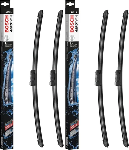 Vista 43 de BOSCH 3397007856 AeroTwin OE - Juego de 2 limpiaparabrisas de repuesto, paquete combinado (18 y 19 pulgadas)