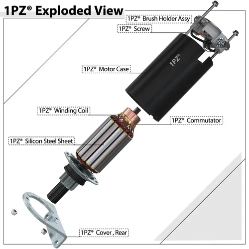 Vista 3 de Arrancador 21163-7010 para Kawasaki FH580V FH661V 15-28HP 21163-7029 21163-7001 21163-7022 FH500V FH531V FH541V FH601D FH770 21D Para Cub b Cadet
