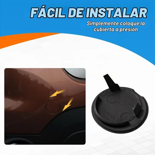 Vista 7 de Tapa de gancho de remolque para parachoques delantero compatible con Ford Explorer 2011 2012 2013 2014 2015 BB5Z17A900A BB5Z17A900APTM