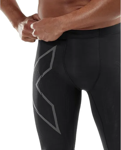 Vista 4 de 2XU Pantalones cortos de compresión ligeros para hombre para correr y deportes activos