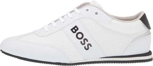 Vista 8 de BOSS Tenis de malla de nailon con logotipo grande para hombre