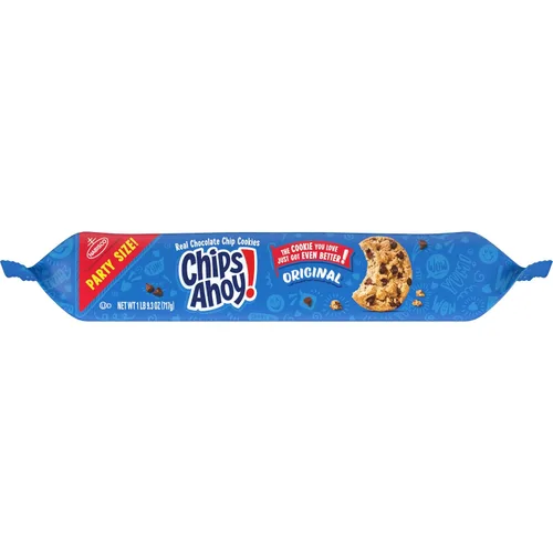 Vista 18 de NABISCO CHIPS AHOY! CHIPS AHOY! Galletas Originales de Chips de Chocolate, Tamaño para Fiestas, 25.3 oz