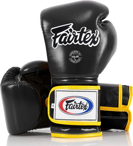 Vista 36 de Fairtex BGV9 Muay para boxeadores profesionales y entrenadores Guante de estilo mexicano para golpeadores duros Guantes MMA para artes marciales
