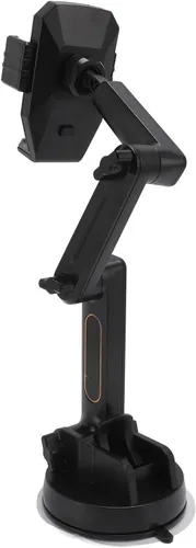 Vista 4 de Soporte para teléfono de camión, soporte para parabrisas de salpicadero de 16.9 pulgadas de largo, con ventosa súper compatible con iPhone 16 Pro