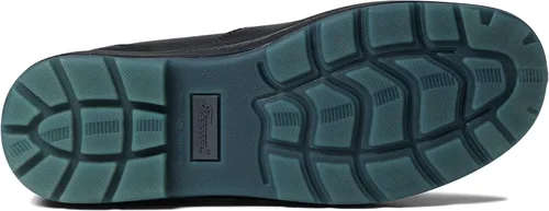 Vista 3 de Thorogood Botas de seguridad antideslizantes de 6 pulgadas para hombres y mujeres, cuero con liberación rápida, suela antideslizante y parte