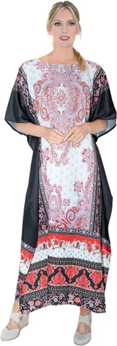 Vista 30 de Miss Lavish London - Kaftán largo para mujer - Kaftán de playa africano y kaftan moderno para fiesta y bodas 109-azul