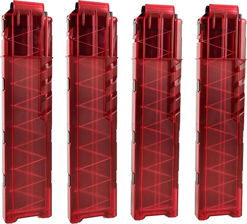 Vista 8 de Revista, 18 pinzas de dardos para Nerf Ultra Series Blasters 4 piezas (negro)