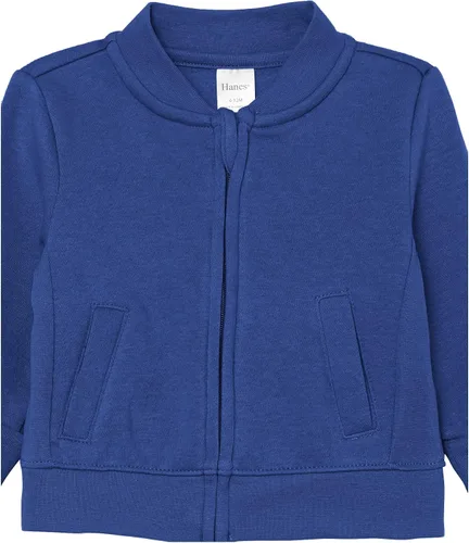 Vista 6 de Hanes Chaqueta de forro polar con cremallera para bebés y niñas
