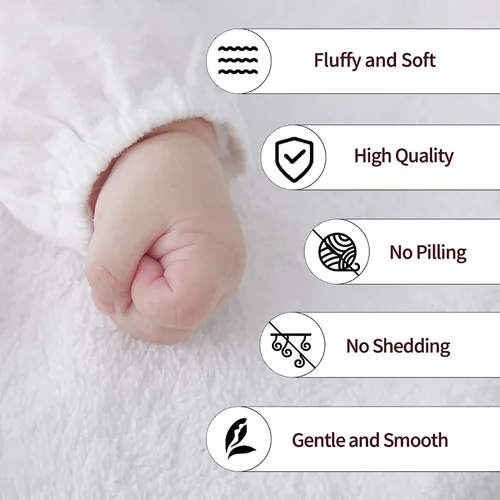 Vista 7 de Envío desde Estados Unidos: mantas de bebé personalizadas con nombre, mantas personalizadas con nombre para niños, forro polar de felpa súper suave