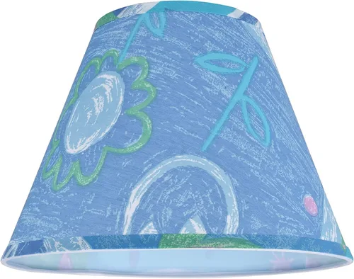 Vista 11 de Aspen Creative 32093A Pantalla de Lámpara de Construcción Spider con Forma de Imperio Transicional en Borgoña, 6" Superior x 12" Inferior x 9