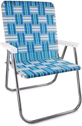 Vista 13 de Lawn Chair USA - Sillas de exterior para campamento, deportes y playa Lawn Chair USA - Sillas fabricadas con marcos de aluminio ligeros y cinchas