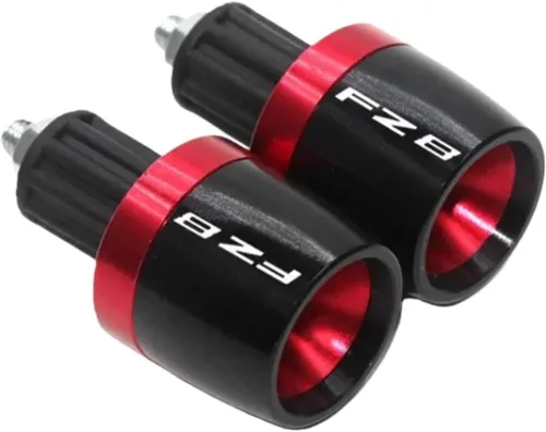 Vista 17 de Moto Handlebar End Plug Motorcycle Universal Handlebar Grips Ends Counterweight Bar Slider End Cap Plug for FA&zer FZ8 FZ 8 7/8