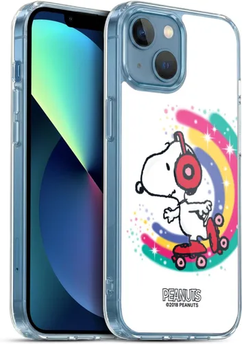 Vista 130 de Head Case Designs Funda de gel con licencia oficial de Peanuts Beach Surf Snoopy Boardwalk Airbrush [protección de grado militar] compatible
