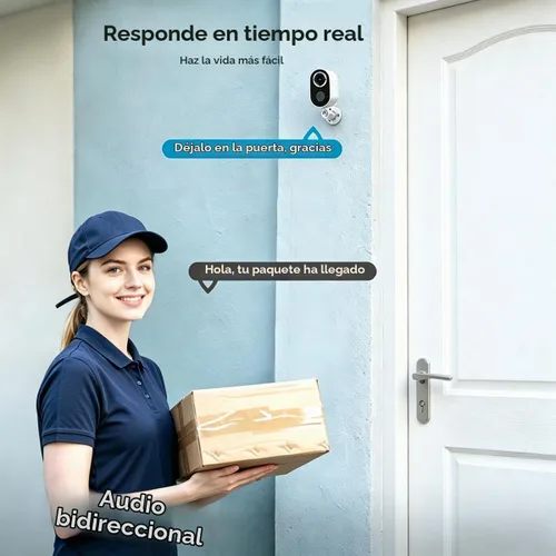 Vista 3 de Cámaras de seguridad Cámaras inalámbricas para exteriores para Blanco cámara