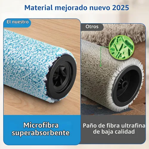 Vista 4 de WD161 Rodillo y filtro de repuesto para Shark HydroVac MessMaster Wet Dry