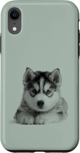 Vista 24 de Chic Husky Puppy - Funda para iPhone 16