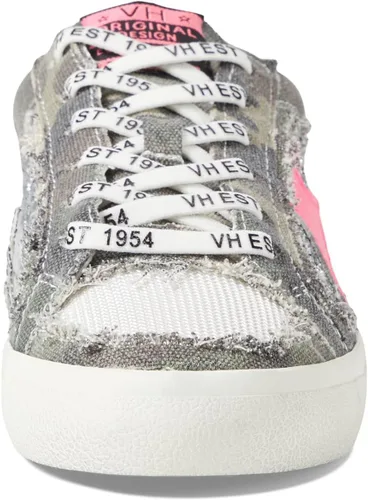 Vista 6 de VINTAGE HAVANA Womens Wow 1 Leopard Lace Up Sneakers Shoes Casual - Brown