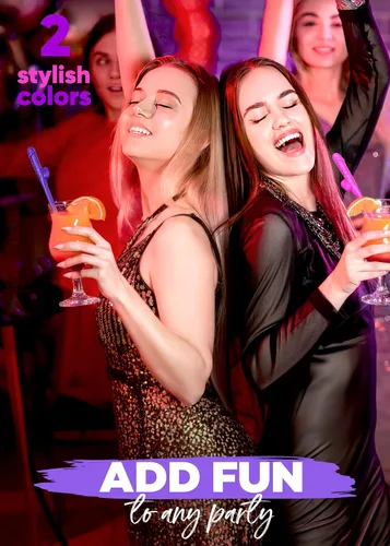 Vista 7 de Pajitas de fiesta 10 piezas