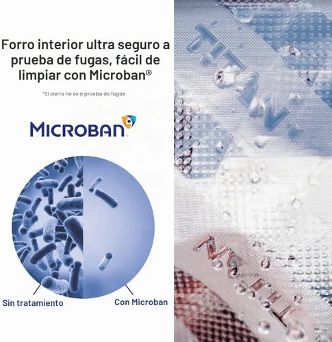 Vista 4 de [Usado] Mochila enfriadora Titan para 24 latas, mantiene el hielo hasta 2 días Gris Piel de Tiburón