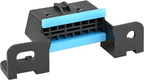 Vista 2 de 16 Pin OBD Hembra Conectores de Enchufe de Cable de Reemplazo OBDII Adaptador de Auto para Coche J1962 OBD 2 Kit de Carcasa de Enchufe Compatible