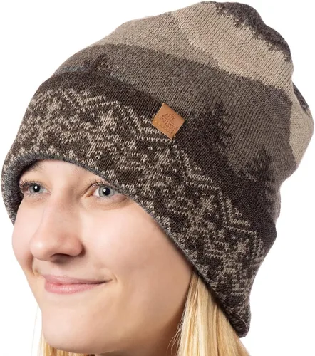 Vista 19 de Gorro de punto 100% alpaca bebé, polaina para el cuello, bufanda