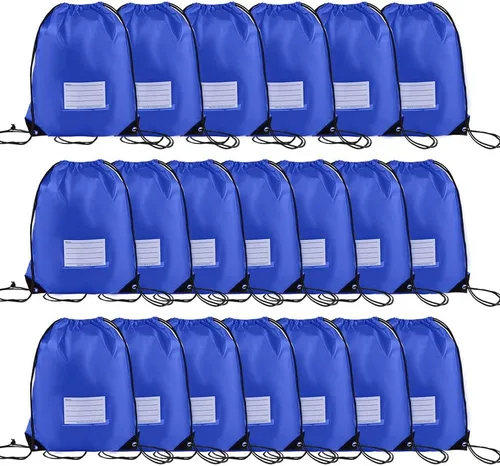Vista 77 de CODOBON Paquete de 20 bolsas con cordón, mochila de cuerda de dibujo a granel, bolsa de bricolaje para gimnasio, deportes, bolsa para mujeres