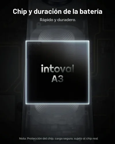 Vista 5 de Intoval Estación de carga inalámbrica 3 en 1 para iPhone y Apple Watch, soporte de cargador inalámbrico rápido, base de carga de escritorio compacta