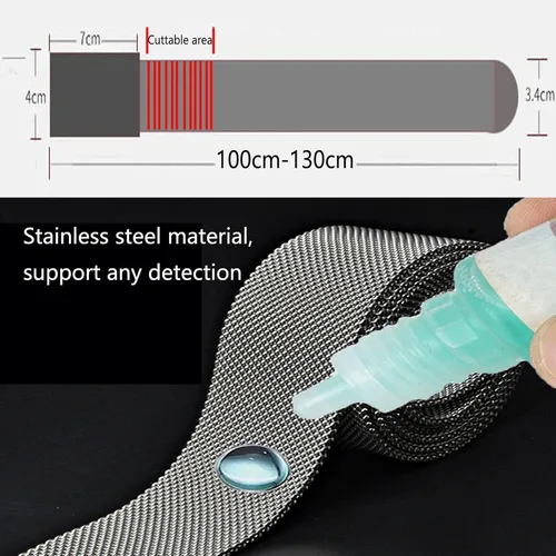Vista 5 de Cinturón para hombre, cinturón de metal 3D con letras huecas automáticas con hebilla de acero inoxidable