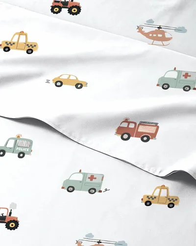 Vista 28 de CGK Linens Sábanas tamaño individual, juego de 3 piezas, de pez, color rosado, temática de animales marinos, ultrasuave, transpirable, lavable a